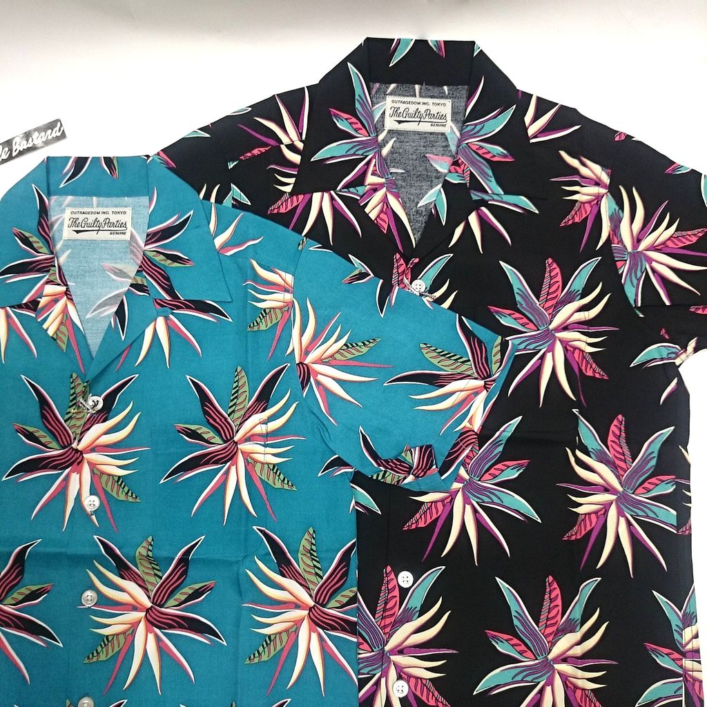 WACKO MARIA ワコマリア 15SS HAWAIIAN SHIRTS-