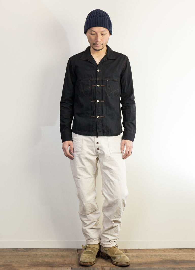 GERUGA(ゲルガ) 2015SS 春夏 GR-P-59B W-KNEE HOLIDAY PANTS ＜ECRU
