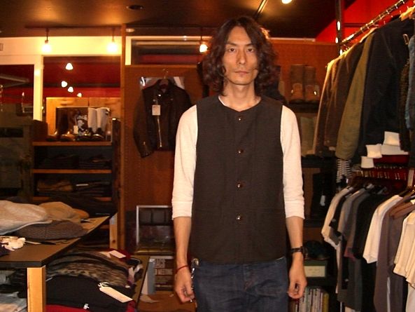 PHIGVEL フィグベル 2011AW新作MOLESKIN VEST モールスキン