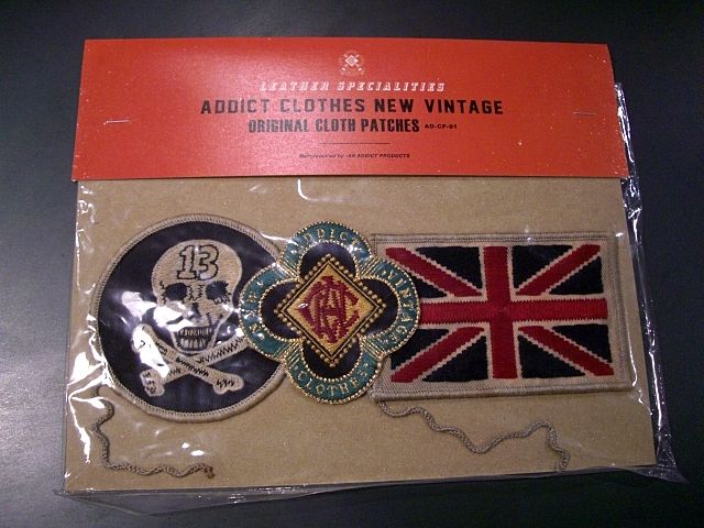 LB studio大阪 ～ADDICT CLOTHES NEW VINTAGE ワッペンセット2型