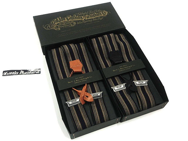 100%新品，新作登場 Old joe HANDSOME BRACES サスペンダー