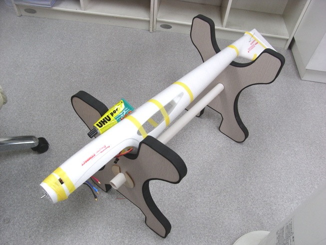 Graupnerエレクトロ・ジュニアS電動グライダーの製作その1