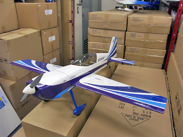 グレートプレーンズのEDGE540(電動30クラス）の製作と初飛行