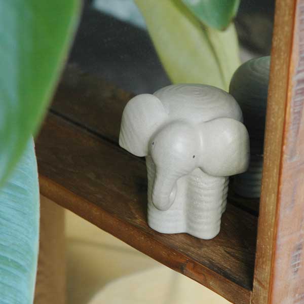 ����ե���� Elephant ���� Lisa Larson �ꥵ �顼���� ���֥�������ʪ �̲�����ƥꥢ����