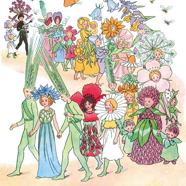 エルサベスコフ・シリーズ・リーサの庭の花まつり : さなぎの日記