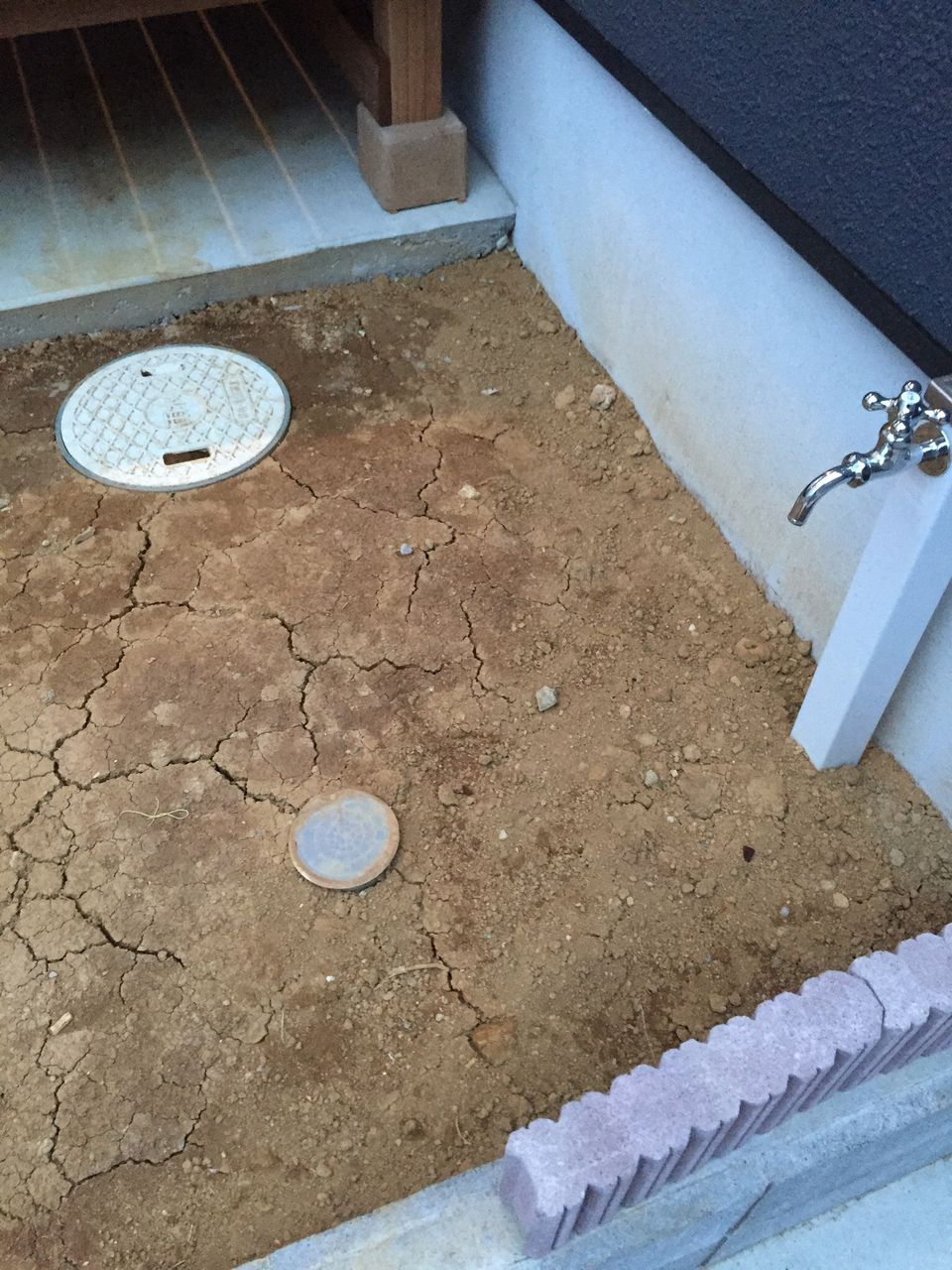 立水栓の排水 その1 Littlewingrecのブログ 立水栓の排水 その1 Littlewingrecのブログ