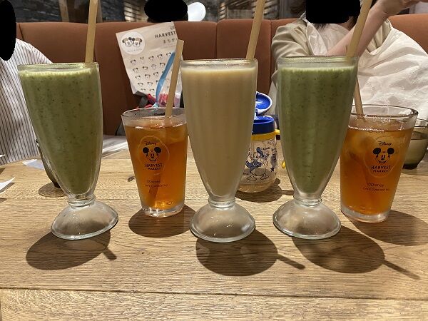 渋谷 ディズニー ハーベスト マーケットの食事 ひとりディズニー 大人の時間