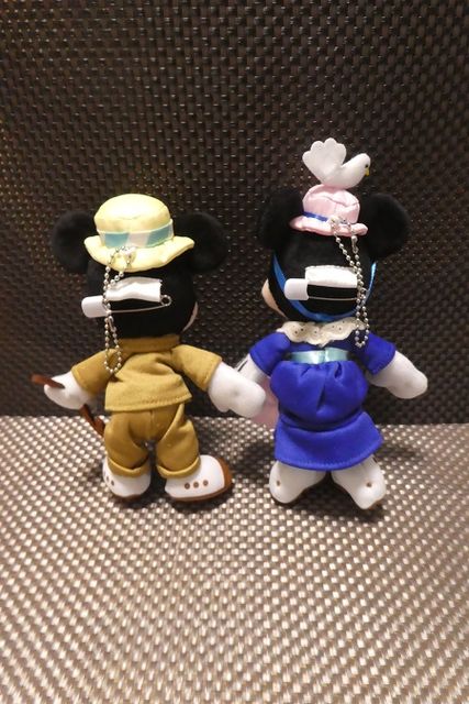 東京ディズニーランドホテルのぬいぐるみバッジ : ひとり