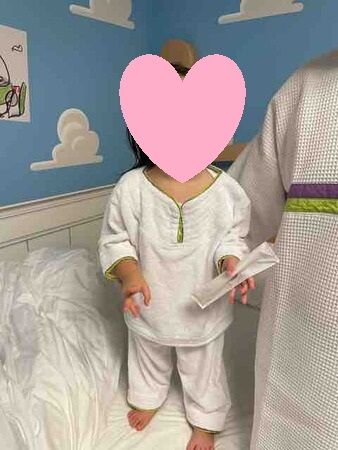 トイ ストーリーホテルの子供用パジャマやアメニティなど ひとりディズニー 大人の時間
