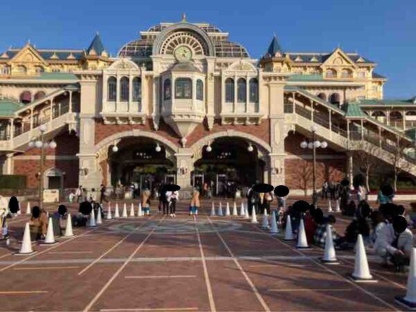 3月2日のディズニーランドのアーリーエントリー In 東京ディズニーランド ひとりディズニー 大人の時間