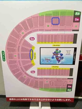 ディズニー・オン・アイス 広島公演 in グリーンアリーナ : ひとり