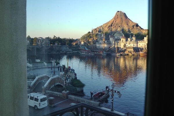 アメフロ側のハーバービューからの眺め In ミラコスタ Little Women ディズニーへ行く アメフロ側のハーバービューからの眺め In ミラコスタ Little Women ディズニーへ行く