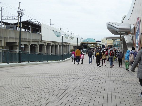 308　舞浜駅へ