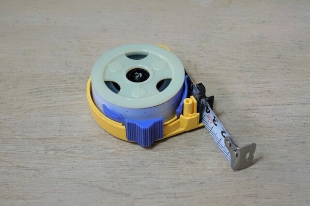 コンベックス メジャーが壊れた 一応ばらす リビングでdiy