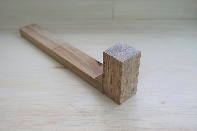 自作した丸のこ盤に45度切断治具 ジグ を作る 後編 リビングでdiy