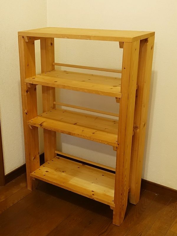飾り棚を塗装してイメージチェンジ!! 簡単なのに、まるで別物