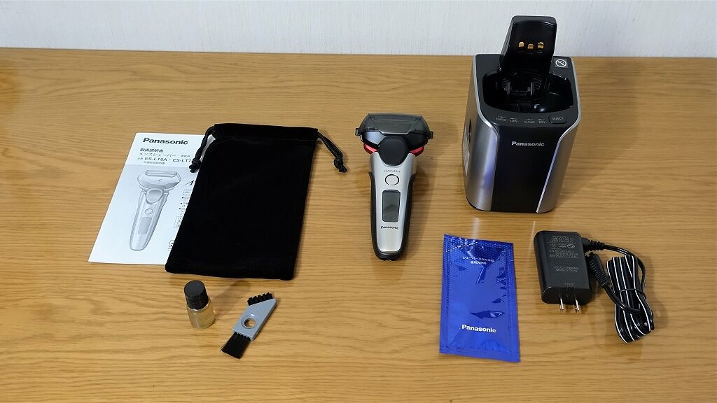 Panasonic ES-LT7A】はじめて洗浄充電器付メンズシェーバーを買って