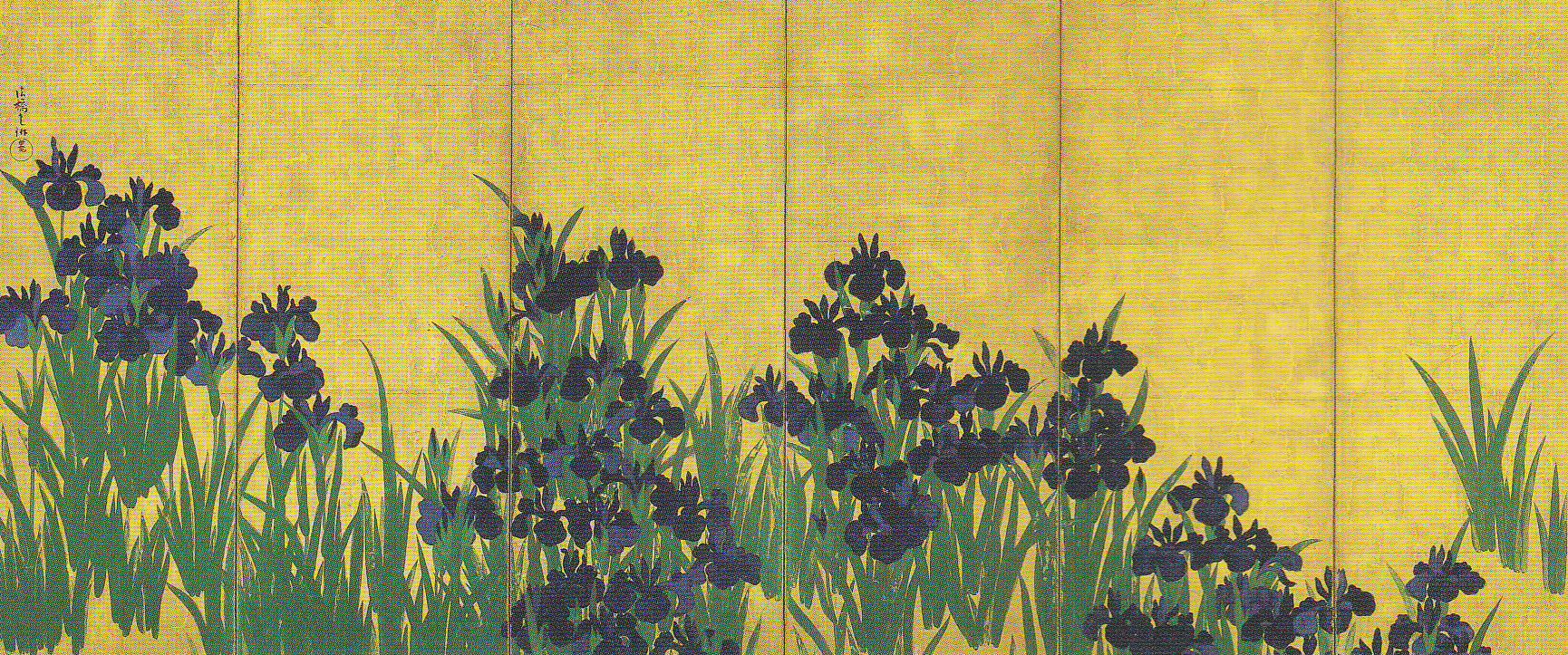 燕子花と紅白梅～根津美術館 : 日月の日記 Hitsuki's Diary