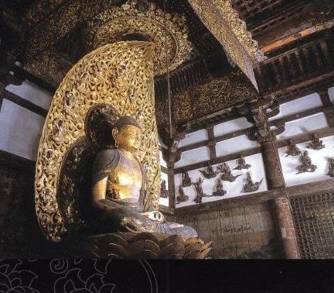 □ウユニ塩湖畔にたたずみ金色に輝く宇治平等院鳳凰堂の