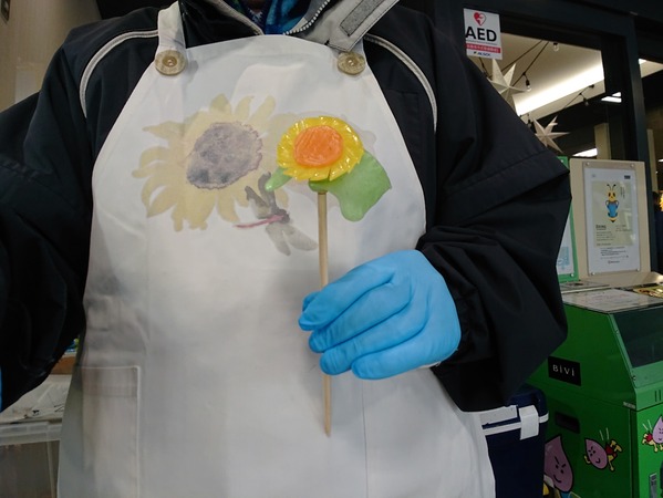 あめ細工工房 飴太郎 ちゃんねる 飴細工で ひまわりをつくりました