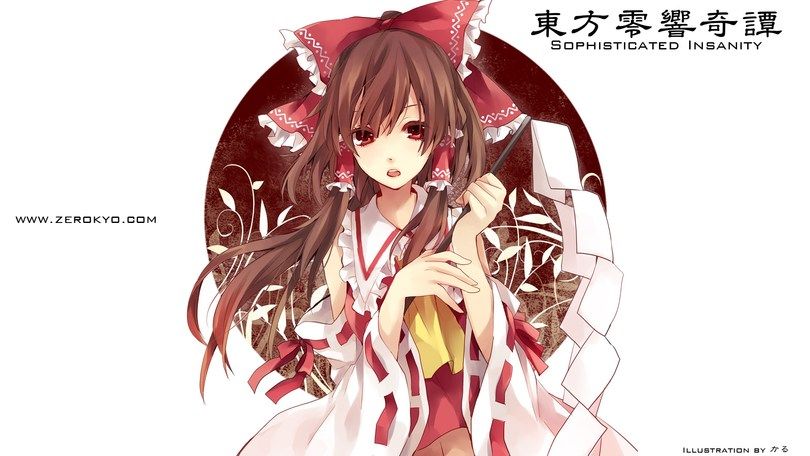 東方 Project 壁紙 博麗霊夢 雑記帳