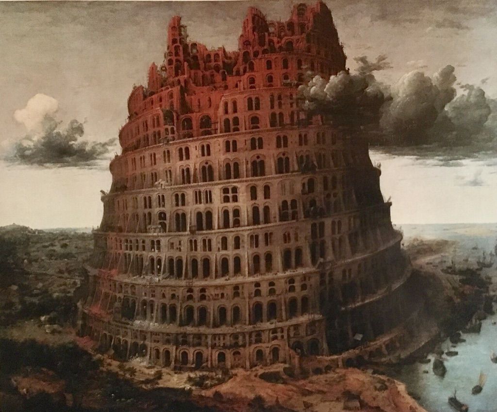 バベルの塔”を見る : ART de 余生予後〜闘病余話〜