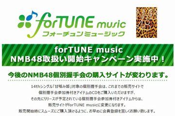 Nmb48個別握手会の購入サイトが乃木坂46と同じ Fortune Music に変更 Gラボ Akb48 Nmb48個別握手会の購入サイトが乃木坂46と同じ Fortune Music に変更 Gラボ Akb48