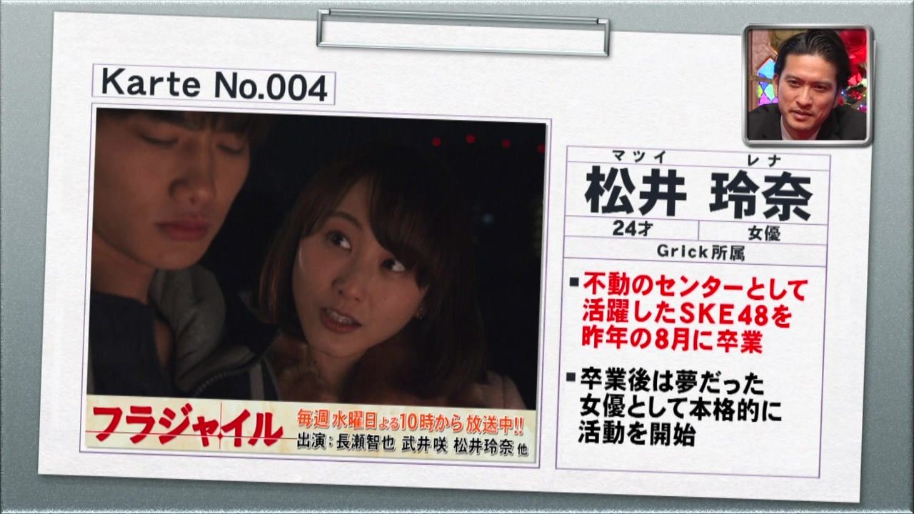 Ske48は踏み台 松井玲奈 そういう事になりますね フラジャイル診察室 Gラボ Akb48 Ske48は踏み台 松井玲奈 そういう事になりますね フラジャイル診察室 Gラボ Akb48