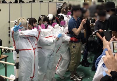 CY8ERハグ会→防護服 【武道館アイドル博2017https://hanabi.2ch.net/test/read.cgi/morningcoffee/1494023984/