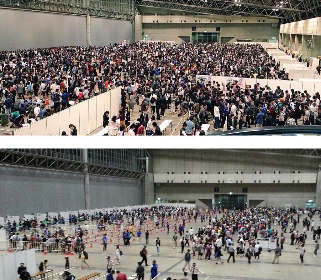 悲報 乃木坂46の握手会が大盛況 隣のske48会場はガラガラ Gラボ Akb48 悲報 乃木坂46の握手会が大盛況 隣のske48会場はガラガラ Gラボ Akb48