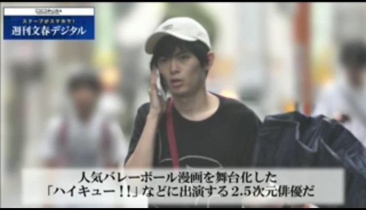 文春砲 Akb小嶋菜月と俳優 渕野右登がお泊まり映画デート 直撃取材になっつんを置いて逃亡する男www Gラボ Akb48