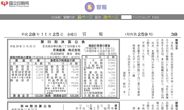 AKB運営の親会社が今期277億円の大赤字【京楽産業http://shiba.2ch.net/test/read.cgi/akb/1480115611/