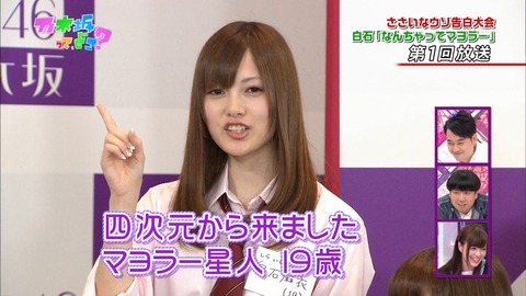 美容整形でなりたい芸能人１位に乃木坂46白石麻衣 高須クリニック調べ Gラボ Akb48