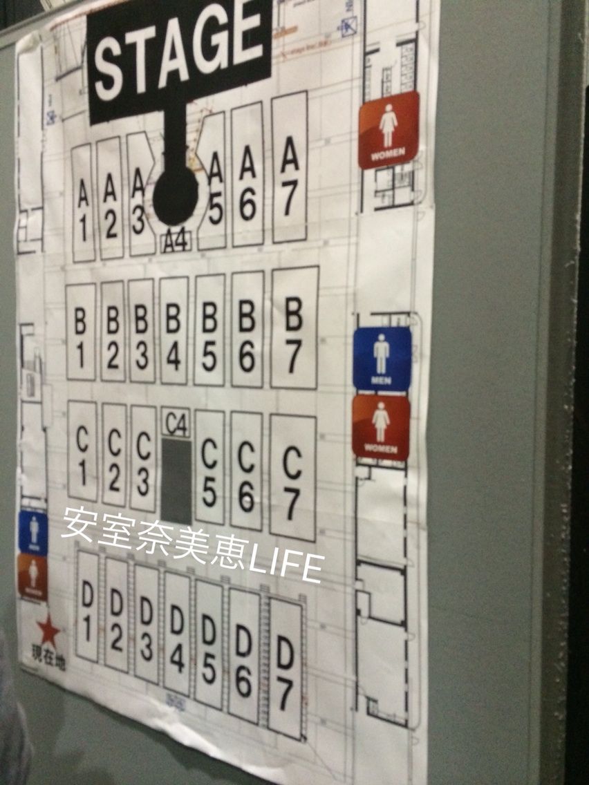 安室奈美恵livegenicツアーの会場座席表 安室奈美恵livegenicの記録