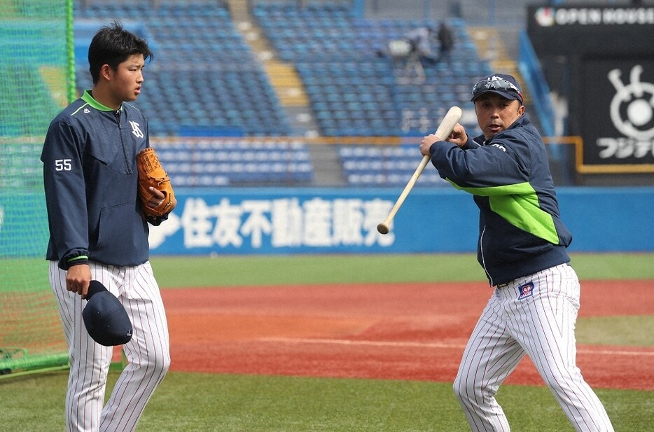 ヤクルト・村上、宮本元ヘッドの打撃指導に「こんなんじゃ打てねーだろ。したくねーなと思った」