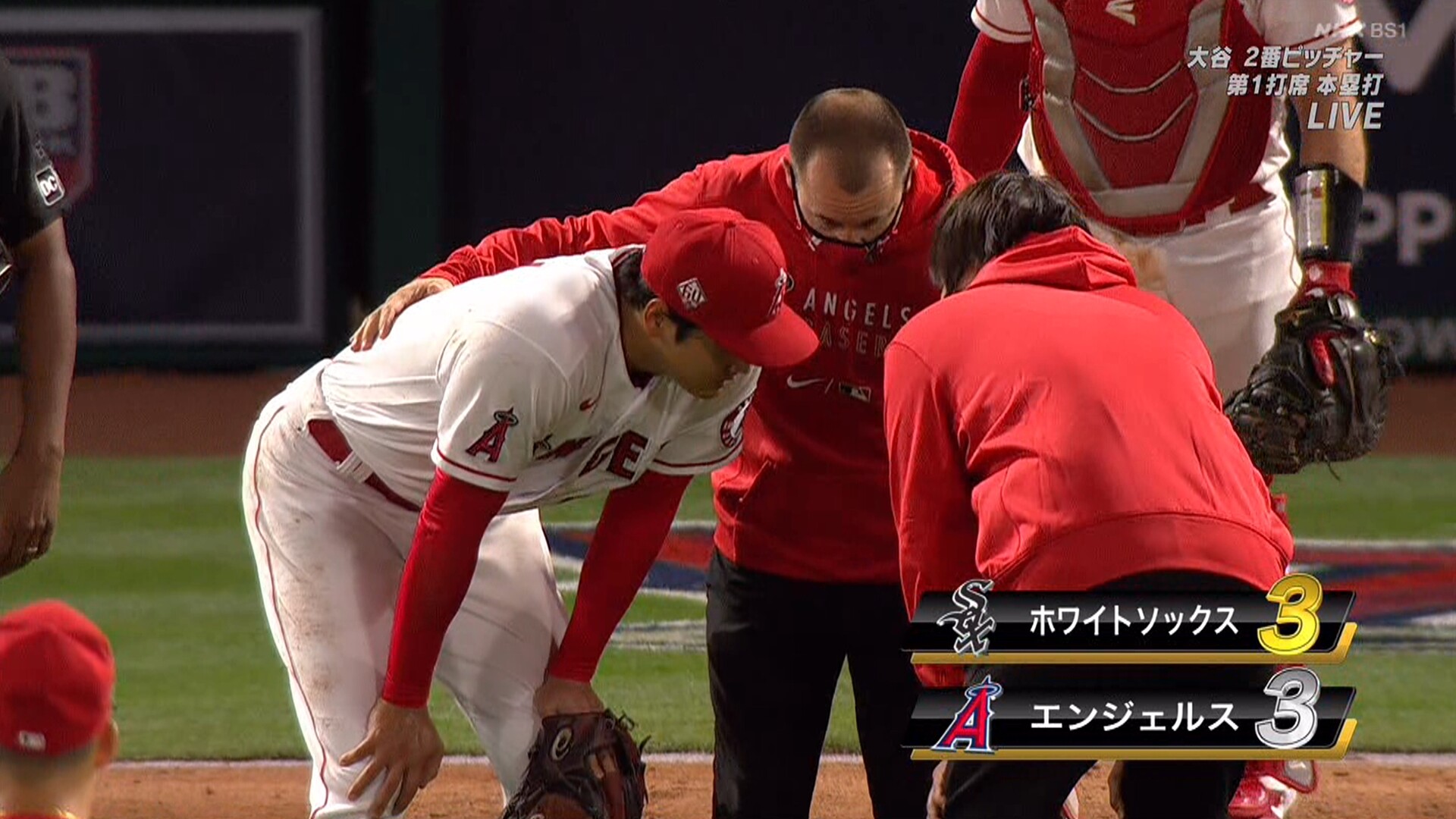 大谷、二刀流での白星ならず　自らのホームランで先制も、暴投+味方のまずい守備で降板