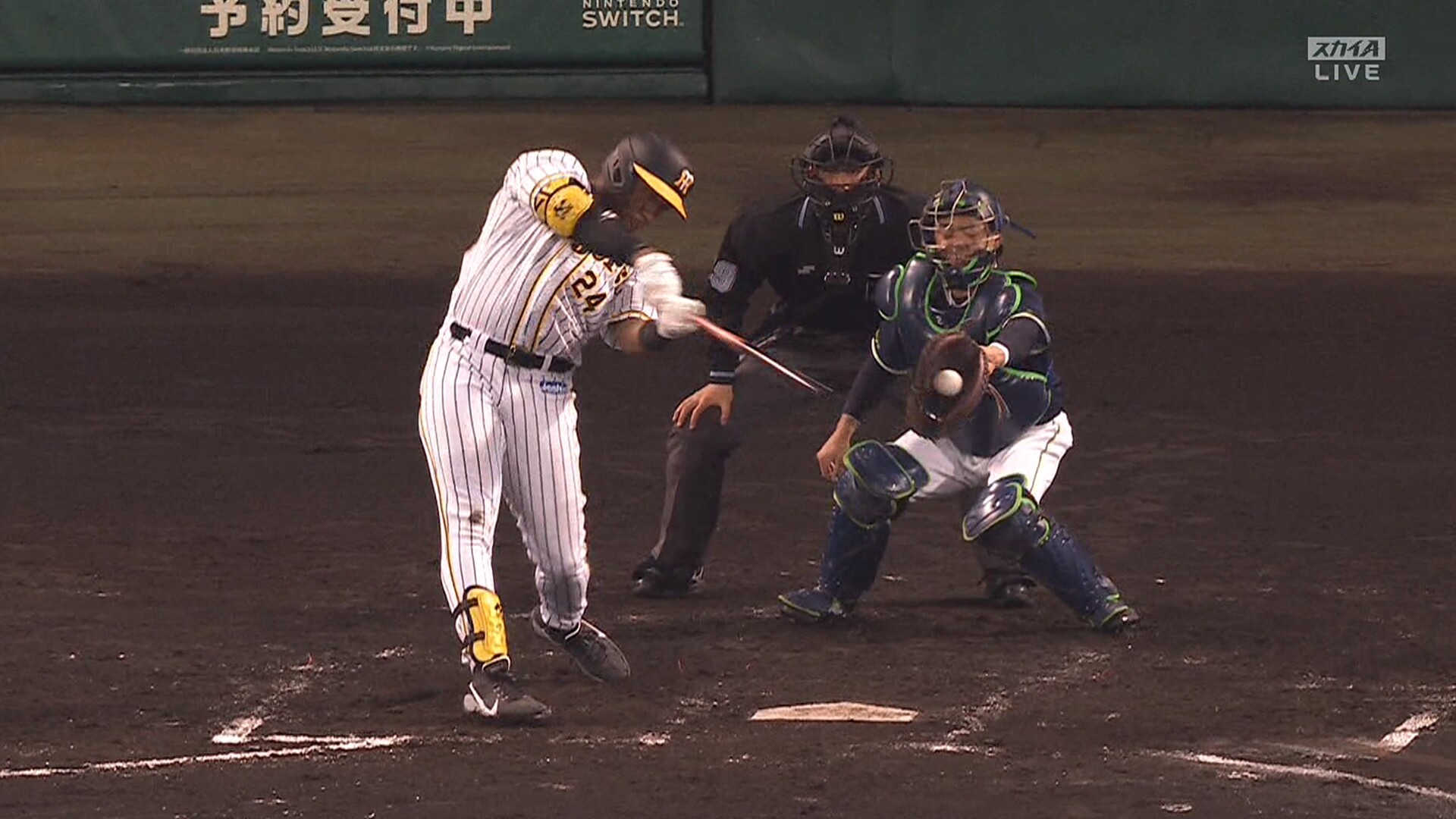 阪神・ロハス、全球ストレートに3球三振　デビューから21打席連続無安打
