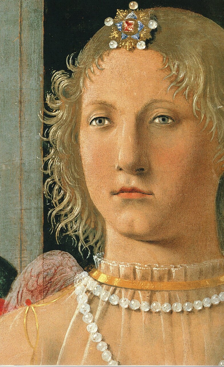 市川喜栄子　フロラ ローマ神話で春と花と豊穣の神 2005年 11月 創作 イタリア・ルネサンス美術（3）初期 : 江戸川の畔（ほとり）