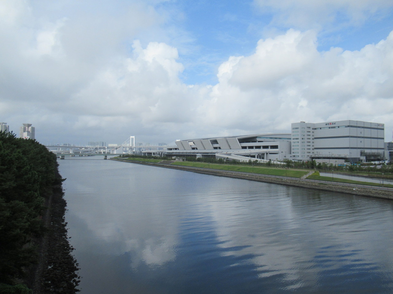 豊洲大橋 江戸川の畔 ほとり