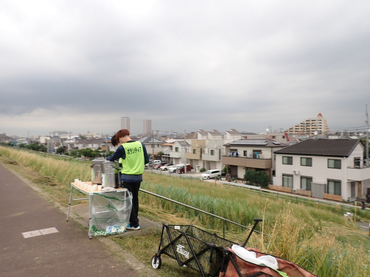 豊洲で薪を買う 江戸川の畔 ほとり