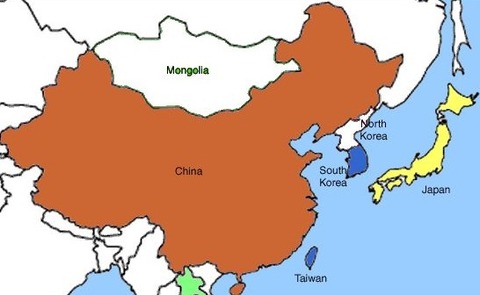 map-east-asia