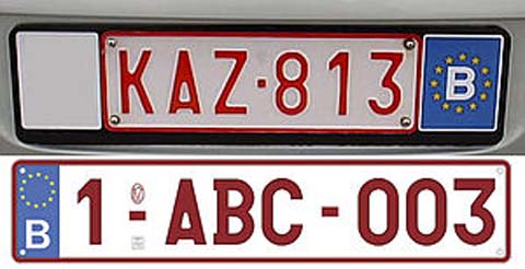 300px-BE_license_plate