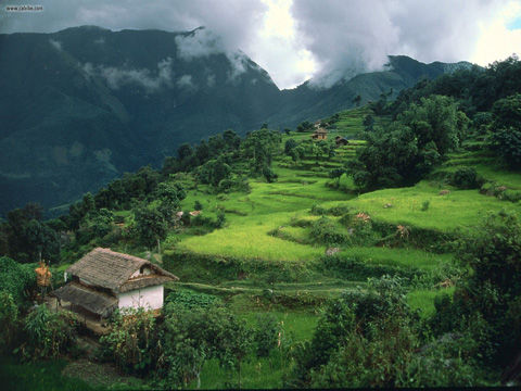 Num_Village_Arun_River_Region_Nepal