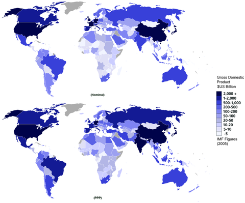 720px-Gdp_nominal_and_ppp_2005_world_map_single_colour