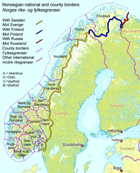 Norway_Borders