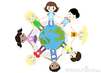 kids-one-world-one-family-vector-20578536