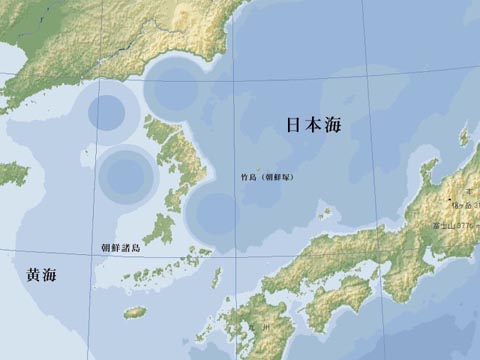 日本海?