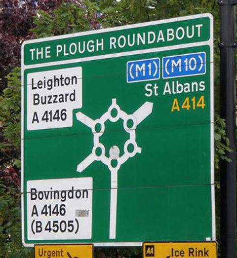 Plough_roundabout_sign