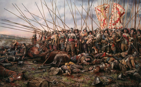 Batalla_de_rocroi_por_Augusto_Ferrer-Dalmau