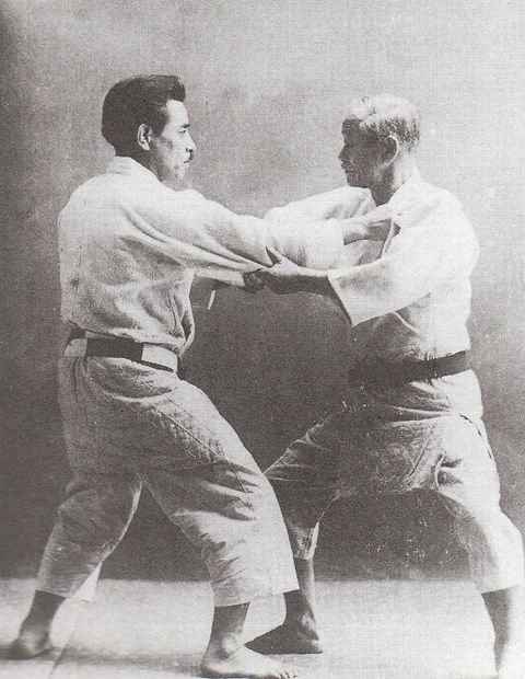 800px-Jigoro_Kano_and_Kyuzo_Mifune